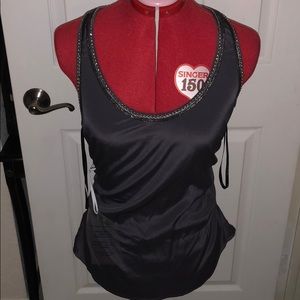 Bebe Top with embellished beads